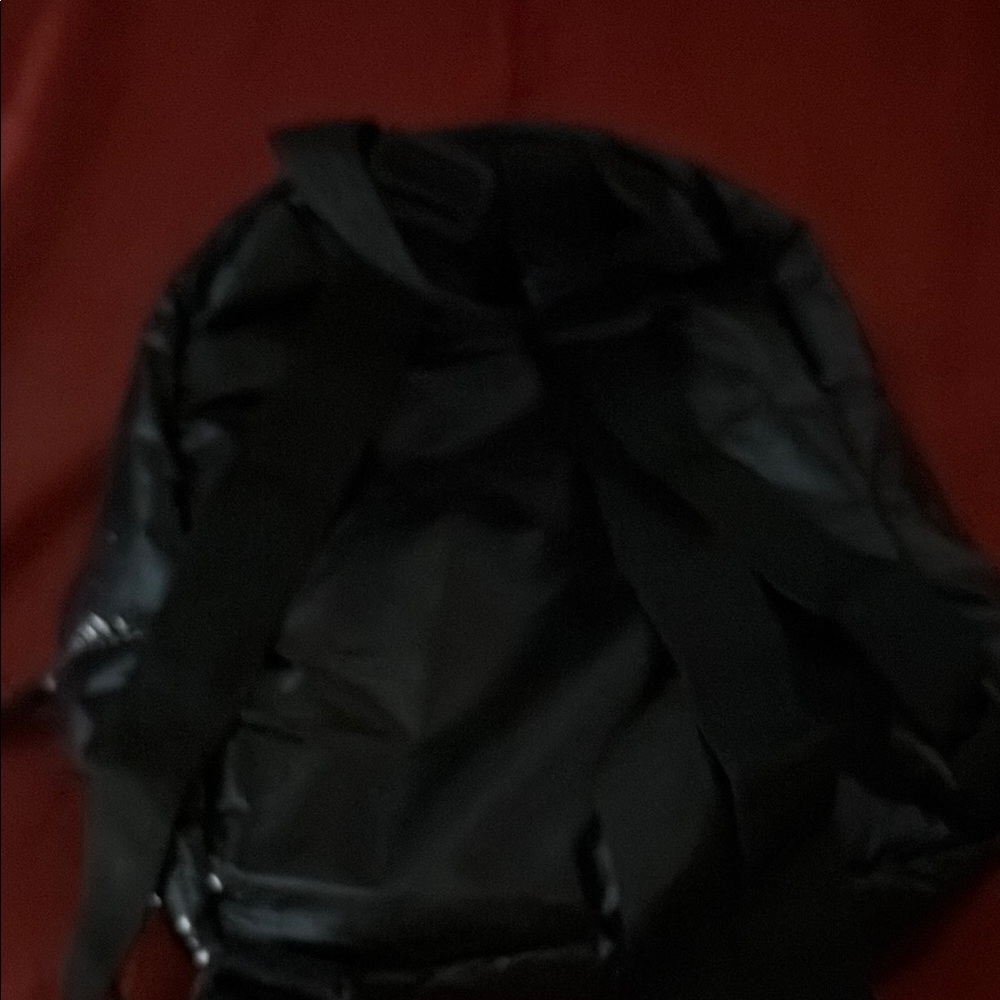 Black Reflective Geometric Backpack - Picture 4 of 5